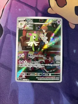 Kirlia 212/198 Pokemon Scarlet & Violet Base Set Illustration Rare NM - Image 1