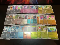 LOT OF 39+ Pokemon TCG Phantasmal Flames Reverse Holo Cards NM Pack Fresh 🐦‍🔥 - Image 1