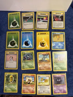 Lot Of German Pokemon 1st edition Cards - Image 1