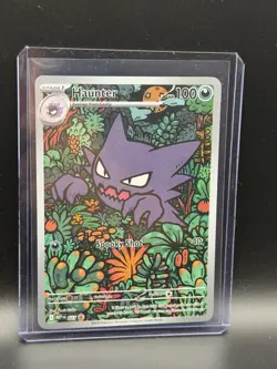 Haunter 027 Black Star Promo Illustration Rare - Pokemon Mega Battle Deck - Image 1