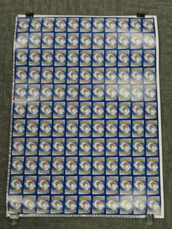 2023 Pokemon Halloween Trick or Trade BOOster English Foil Uncut Sheet (q) - Image 5
