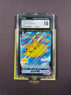 2021 Pokemon English Celebrations 007/025 Holo Flying Pikachu VMAX CGC 10 FCJS - Image 1