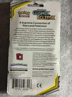 POKEMON SUN MOON COSMIC ECLIPSE BLISTER BOOSTER PACK NEW MISMAGIUS - Image 2