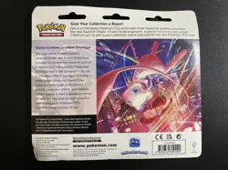 Pokemon TCG Sword & Shield Fusion Strike 3 Booster Pack Blister w/ Espeon Promo - Image 2