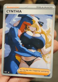 Pokemon - Waifu - Goddess - DIY - Full Art - Glossy - Trainer Card - Image 3