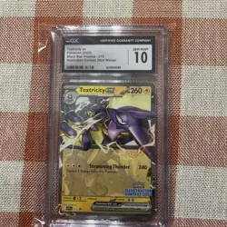 2025 Pokemon SVP Toxtricity EX Illustration Contest 2024 #215 PSA 10 - Image 1