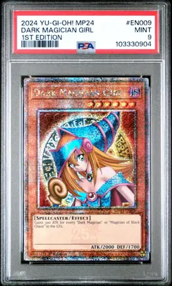 Dark Magician Girl - PSA 9 Bundle - RA03-EN123 MP24-EN009 MP24-EN053 - Yugioh - Image 2