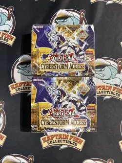 Lot Of 2 Yu-Gi-Oh TCG Cyberstorm Access Booster Box 1st Edition New Sealed 83717860228 - Image 1