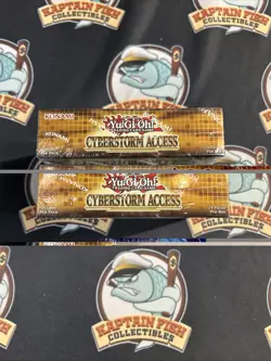 Lot Of 2 Yu-Gi-Oh TCG Cyberstorm Access Booster Box 1st Edition New Sealed 83717860228 - Image 2