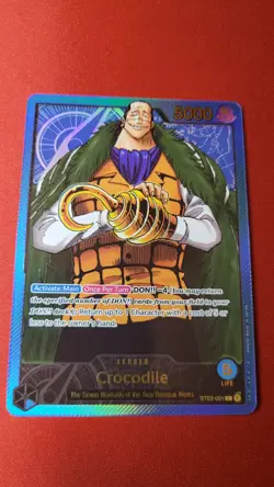 One Piece TCG: Premium Leader Collection ST03-001 Crocodile (Alt Art) - MINT - Image 1