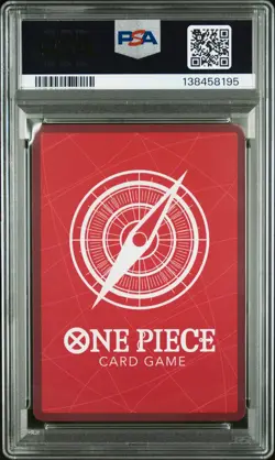 2025 ONE PIECE STARTER DECK ST22-ACE & NEWGATE #001 ACE & NEWGATE PSA 10 - Image 2