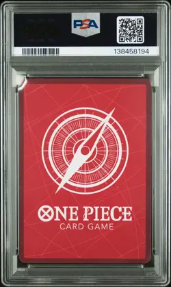 2025 ONE PIECE STARTER DECK ST22-ACE & NEWGATE #001 ACE & NEWGATE PSA 10 - Image 2
