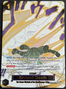 Ground Death (Alt Art) OP14-096 One Piece - The Azure Sea’s Seven English - Image 1