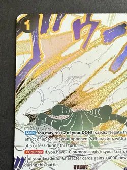 Ground Death (Alt Art) OP14-096 One Piece - The Azure Sea’s Seven English - Image 3