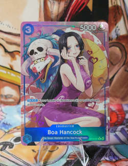 2025 One Piece Carrying On His Will Boa Hancock Alternate Art Rare #OP13-051 - Image 1