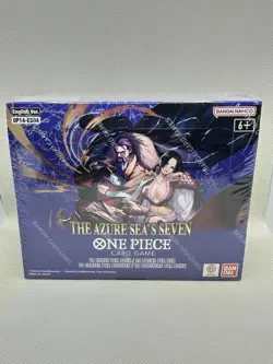 One Piece TCG: The Azure Sea's Seven OP-14 Booster Box (English)- NEW SEALED - Image 1