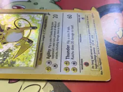 Raichu 16/130 Pokemon Base Set 2 Holo Rare Card - MP - Image 4