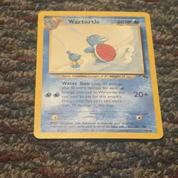 Pokemon TCG Wartortle Card 15/18 Southern Islands Regular - Image 1