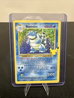 Pokemon TCG Blastoise Celebrations Classic Collection Card 2/102 NM Condition - Image 1