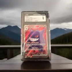 Pokemon TCG Gengar EX Temporal Forces Ultra Rare Card 193/162 CGC 9 - Image 1
