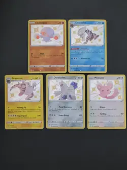 Pokemon TCG Shining Fates Shiny Rare LOT 5x Cards NO DUPLICATES SWSH - Image 1
