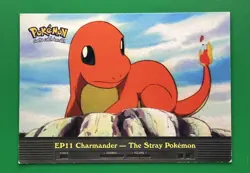 Pokemon Trading Card - EP11 Charmander the Stray Pokemon - TV Animation Edition - Image 1