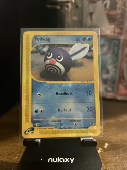 Pokemon TCG Poliwag Card Vintage Expedition Base Set, 125/165, Regular Card - Image 1