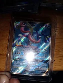 Pokemon Card TCG Greninja GX 120/131 Full Art 2018 Sun Moon Forbidden Holo Rare - Image 1