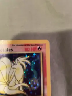 Ninetails 12/102 Holo Rare Base Set Unlimited Pokemon 1999 WOTC Vintage Card - Image 4