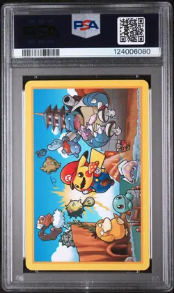 2016 POKEMON PLAYING CARDS MARIO PIKACHU JACK OF HEARTS PSA 10 - Image 2