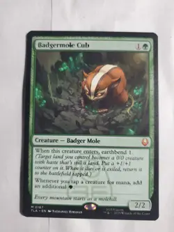 badgermole Cub misprint - Image 1