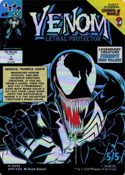 MTG Eddie Brock (0233) (Borderless) (233) | NM Foil | Spider-Man {SPM} - Image 3