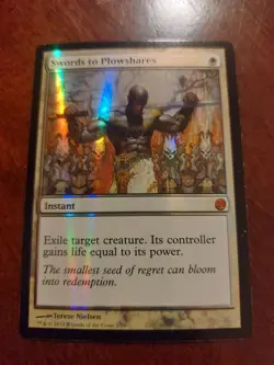 MTG Swords to Plowshares From The Vault: Twenty Foil Near Mint Never Played - Image 1