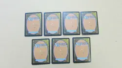 7x FRENCH BASIC LAND INVASION FOREST FORET MTG MAGIC GATHERING #348 NM - Image 2