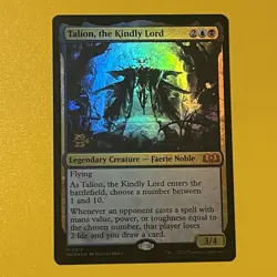 Talion, The Kindly Lord | Foil Prerelease | M | 215 | WOE | Magic: The Gathering - Image 1
