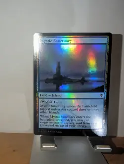 Mystic Sanctuary Throne of Eldraine Foil MTG NM - Image 1