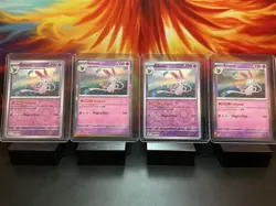 LOT OF 4+ Pokemon TCG Sylveon Holo Reverse Holo Cards NM Pack Fresh 🐦‍🔥 - Image 1