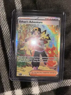 Pokemon TCG Ethan's Adventure 236/182 Special Illustration Destined Rivals - Image 1