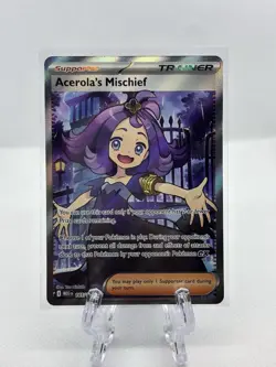 ME01: Mega Evolution - Acerola's Mischief 165/132 - Pokemon TCG MEG - Image 1