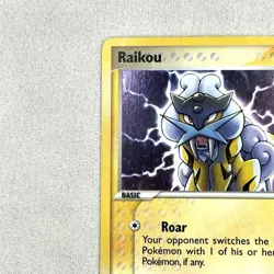 Raikou 3/17 Pop Series 2 Promos Holo Rare Pokemon TCG LP Vintage - Image 4