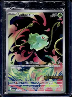 2025 Pokemon Mega Evolution MEG EN Bulbasaur Promos #133/132 - Image 1