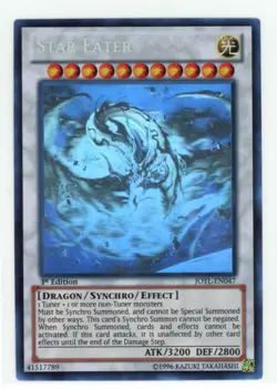 YGO Judgement of the Light Star Eater JOTL-EN047 Ghost Rare 1st LP STG4 R5M8 - Image 1