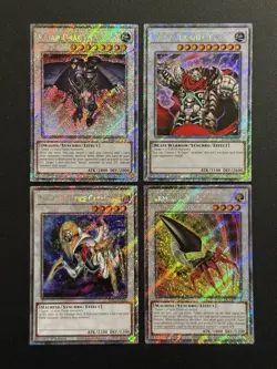2025 YUGIOH RA04 PLATINUM SECRET RARE SCRAP DRAGON NM BONUS SET - Image 1