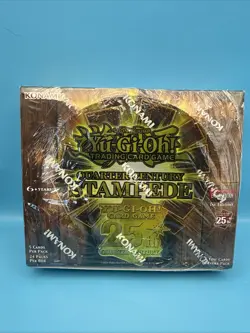 2025 Yugioh Quarter Century Stampede 1st Edition NIB Sealed. - Image 1
