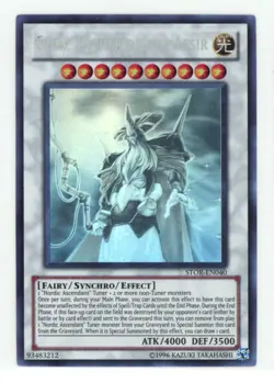 YGO Storm of Ragnarok Odin Father of the Aesir STOR-EN040 Ghost Unlimited Y R5M8 - Image 1