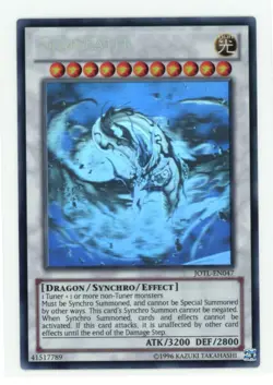 YGO Judgement of the Light Star Eater JOTL-EN047 Ghost Unlimited LP STG3 R5M8 - Image 1