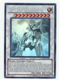 YGO Storm of Ragnarok Odin Father of the Aesir STOR-EN040 Ghost Unlimited X R5M8 - Image 1