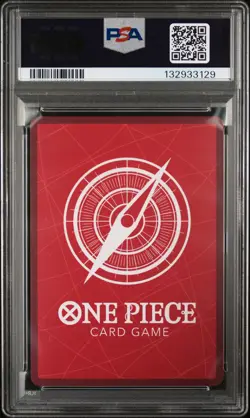 2025 ONE PIECE JPN OP11-A FIST OF DIVINE SPEED ALTERNATE ART SHIRAHOSHI PSA 10 - Image 2