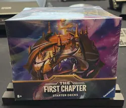 Disney Lorcana The First Chapter Starter Decks / SEALED BOX (12 Starter Decks) - Image 1