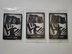 One Piece Special Don!! Vol. 1, 2 & 3 Luffy, Ace & Sabo 3 Promo Card Set Sealed - Image 1